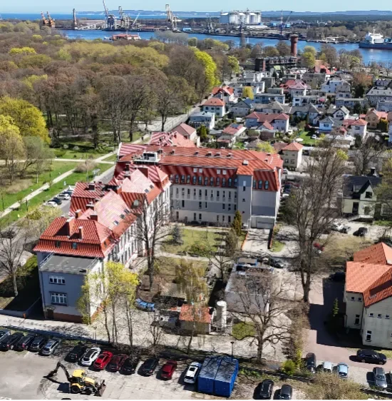 Panorama zabudowy Świnoujścia