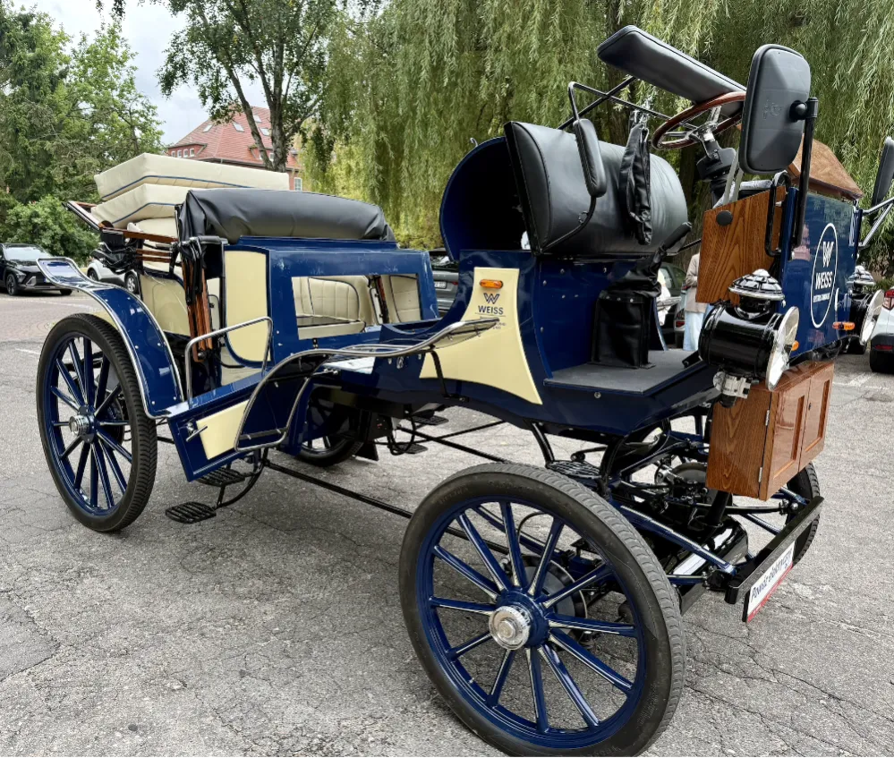 Pojazd elektryczny w formie dorożki