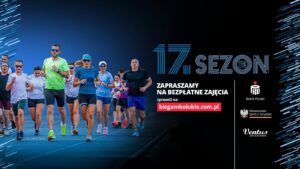 Plansza informacyjna zajęć Biegam Bo Lubię
