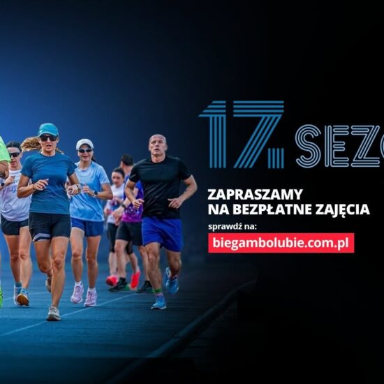 Plansza informacyjna zajęć Biegam Bo Lubię