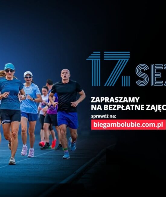 Plansza informacyjna zajęć Biegam Bo Lubię