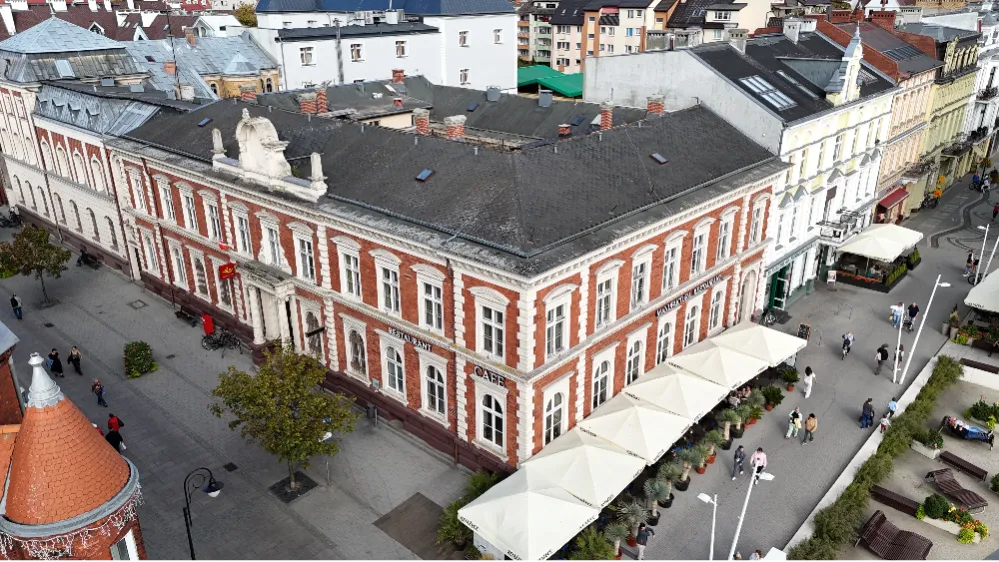 Pierwszy mapping 3D na Placu Wolności. Świnoujście gra też po niemiecku.